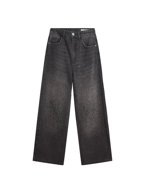 Bershka Bershka Traperice  crni traper