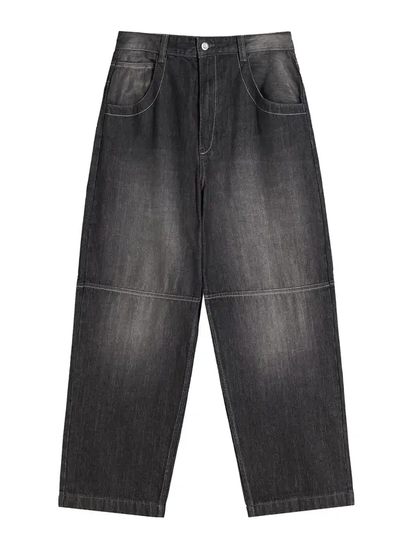 Bershka Bershka Traperice  crni traper