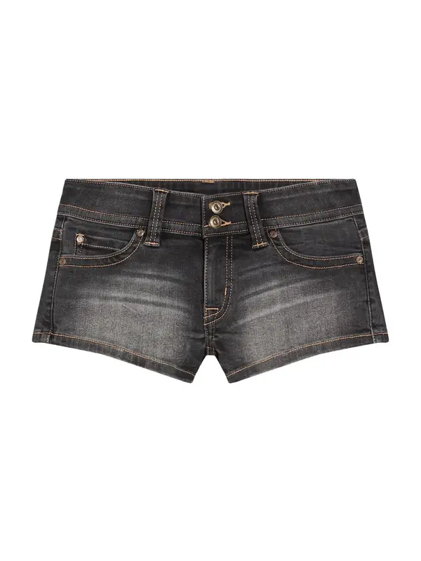 Bershka Bershka Traperice  crni traper