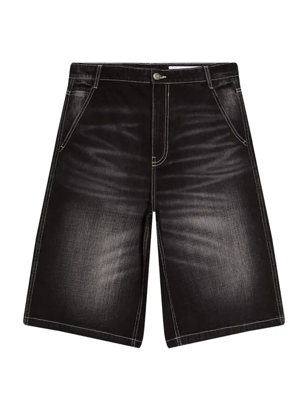 Bershka Bershka Traperice  crni traper