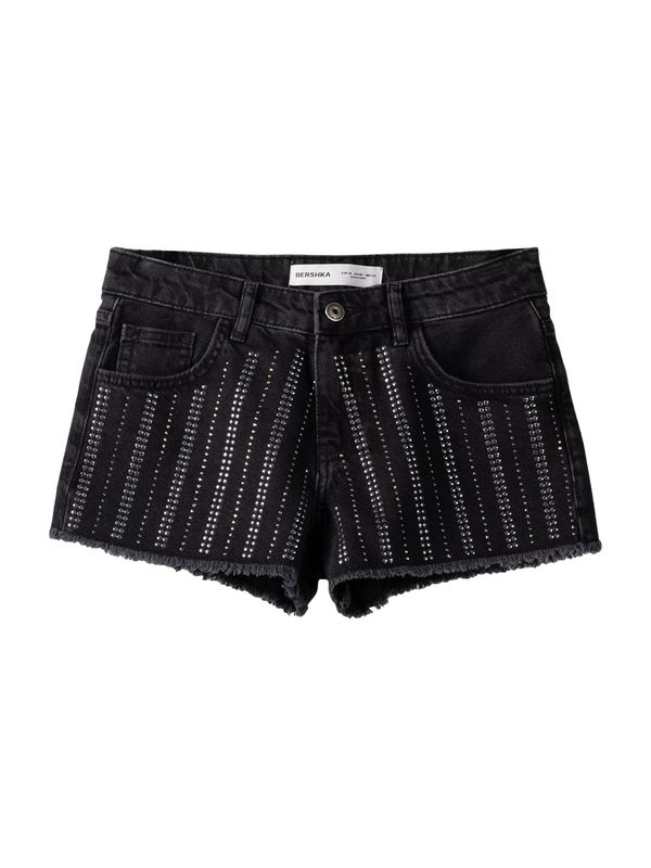 Bershka Bershka Traperice  crni traper