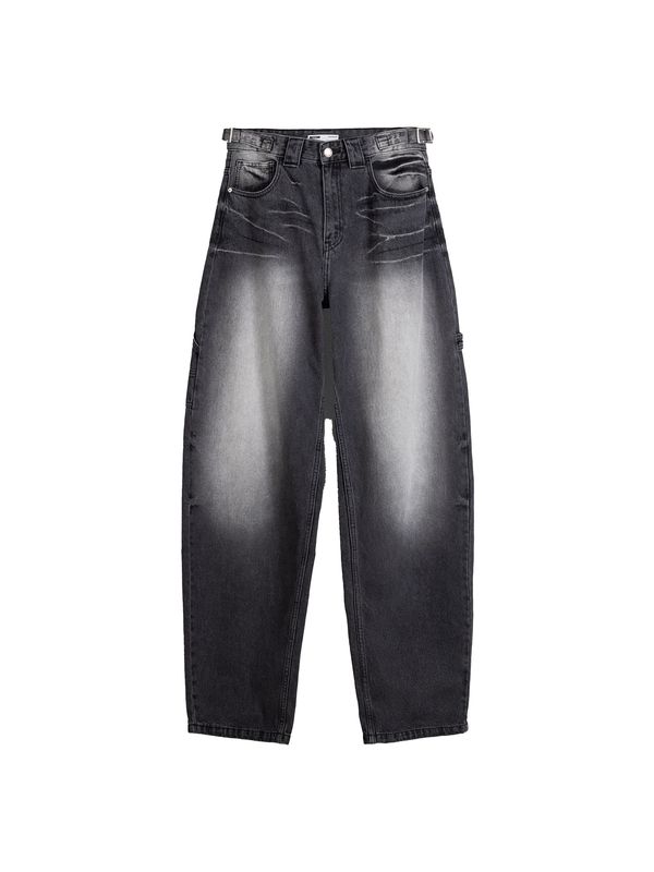 Bershka Bershka Traperice  crni traper