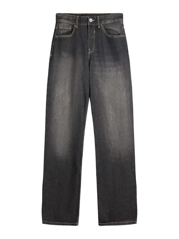 Bershka Bershka Traperice  crni traper