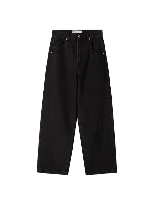 Bershka Bershka Traperice  crni traper