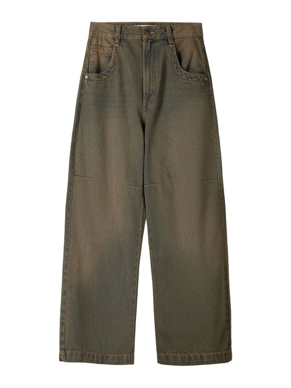 Bershka Bershka Traperice  maslinasta