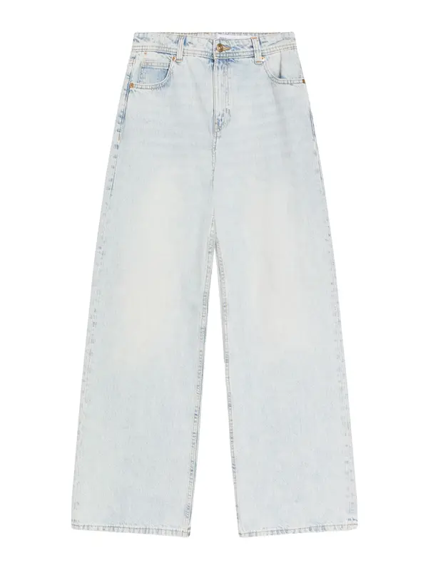 Bershka Bershka Traperice  pastelno plava