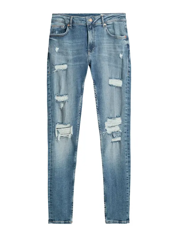 Bershka Bershka Traperice  plavi traper