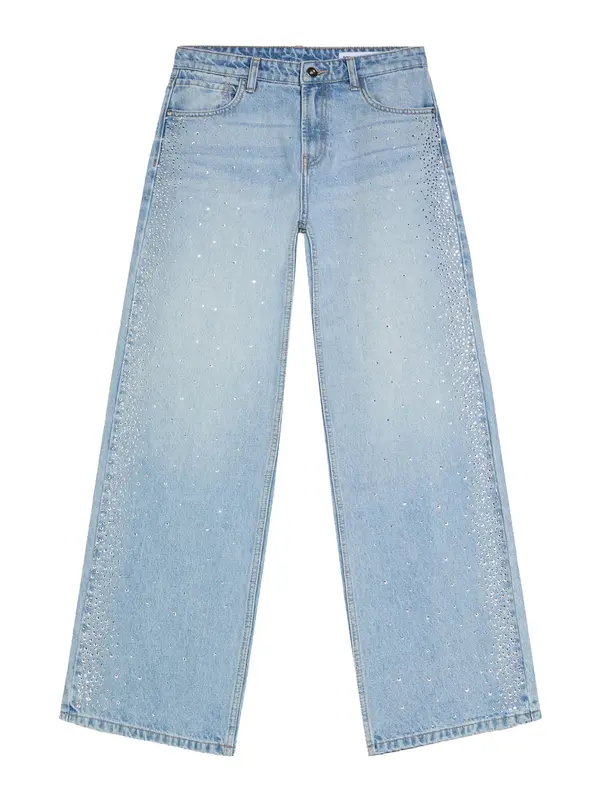 Bershka Bershka Traperice  plavi traper