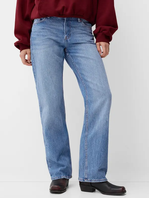 Bershka Bershka Traperice  plavi traper