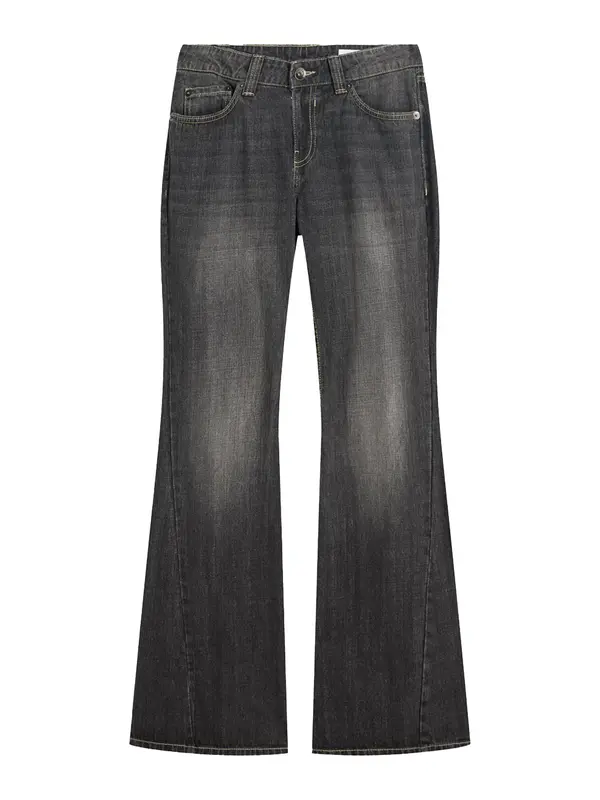 Bershka Bershka Traperice  sivi traper