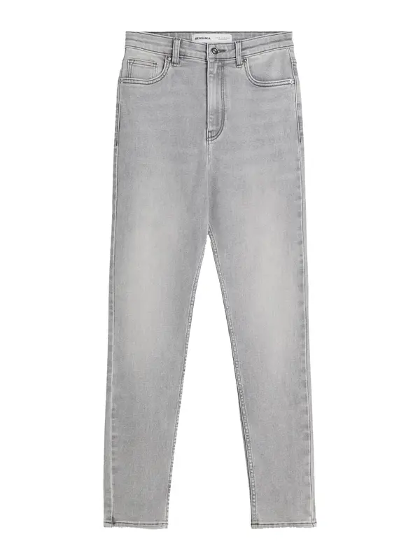 Bershka Bershka Traperice  sivi traper