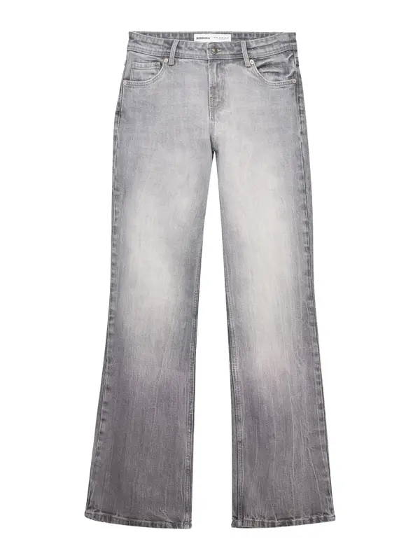 Bershka Bershka Traperice  sivi traper