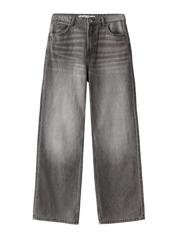 Bershka Bershka Traperice  sivi traper
