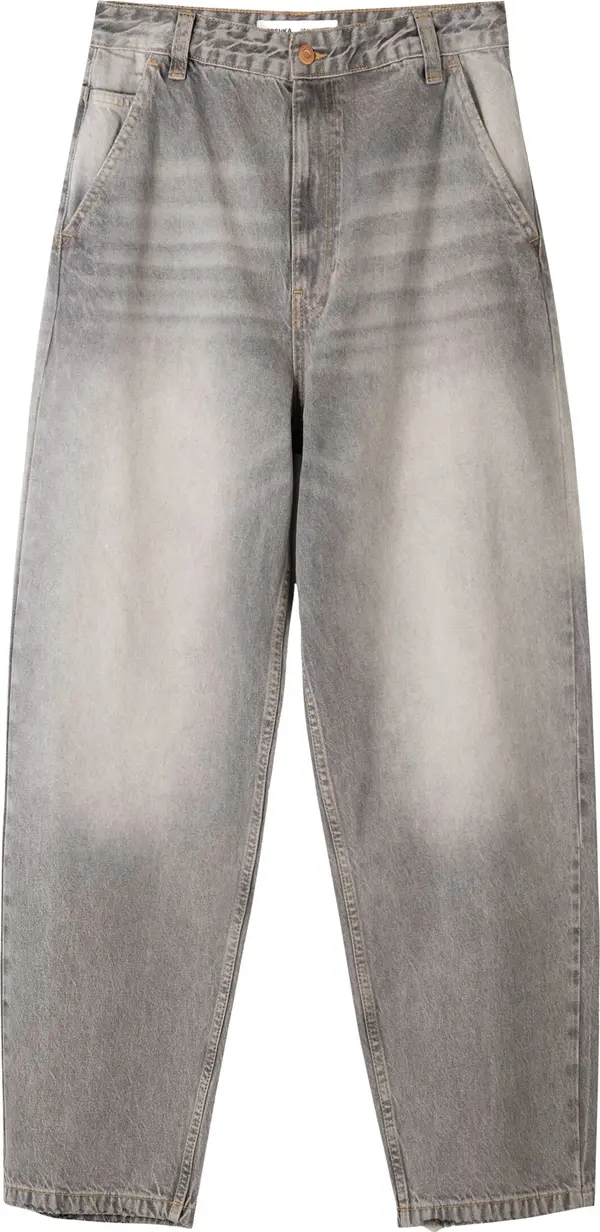 Bershka Bershka Traperice  sivi traper