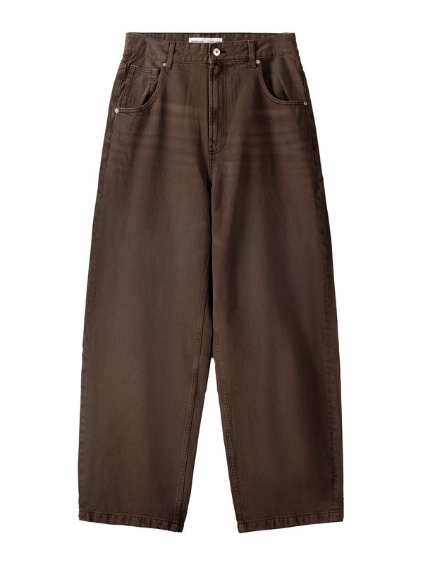 Bershka Bershka Traperice  smeđa