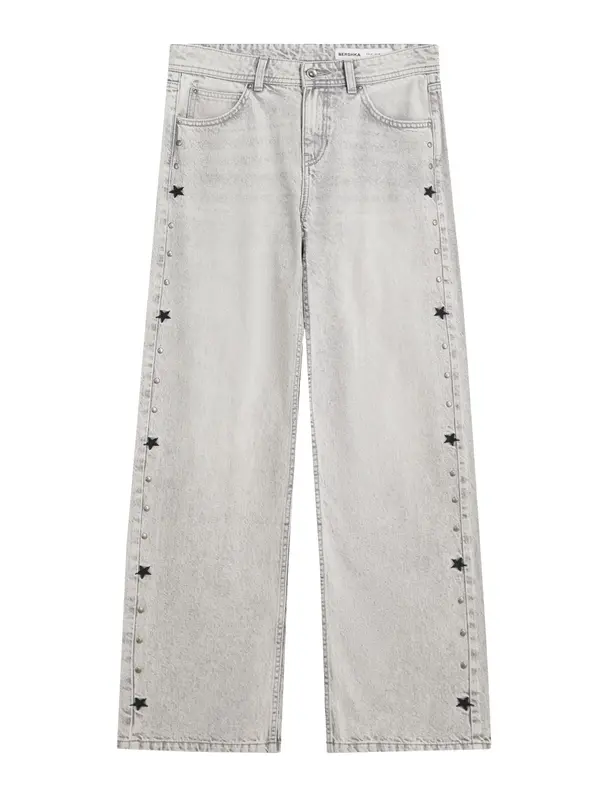 Bershka Bershka Traperice  svijetlosiva