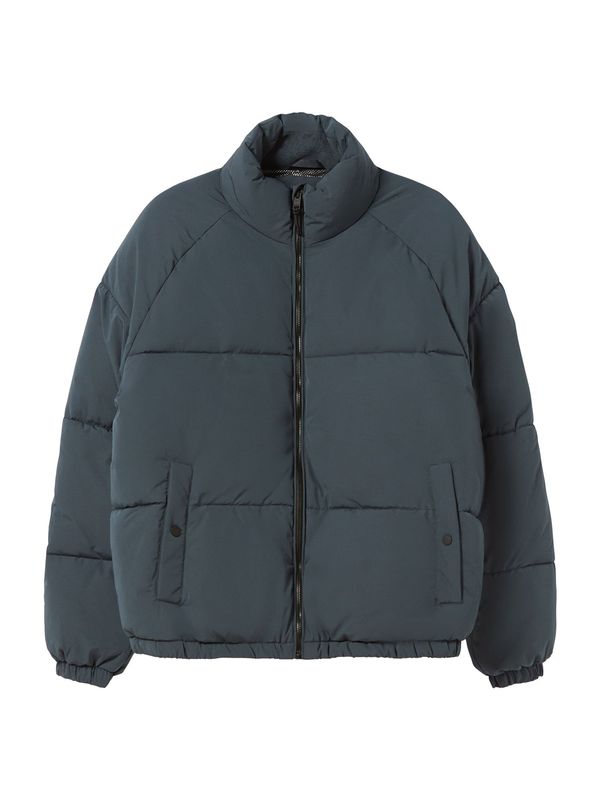 Bershka Bershka Zimska jakna  bazalt siva