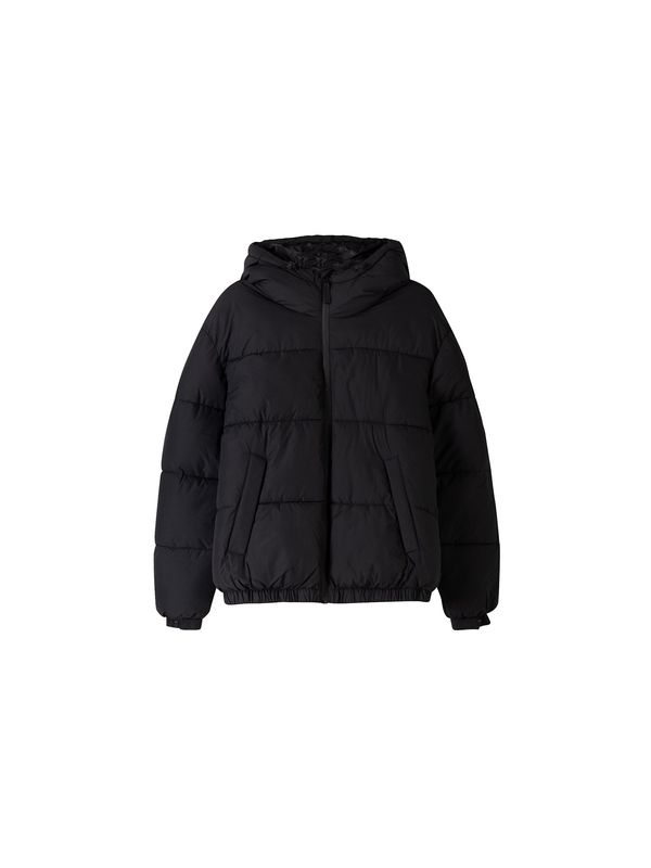 Bershka Bershka Zimska jakna  crna