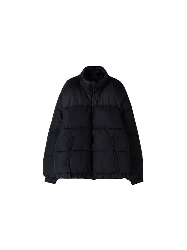 Bershka Bershka Zimska jakna  crna