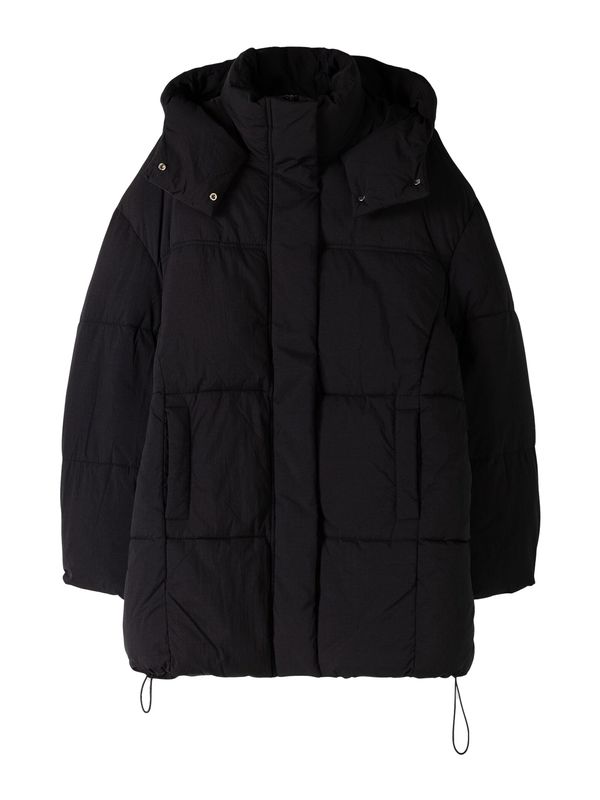 Bershka Bershka Zimska jakna  crna