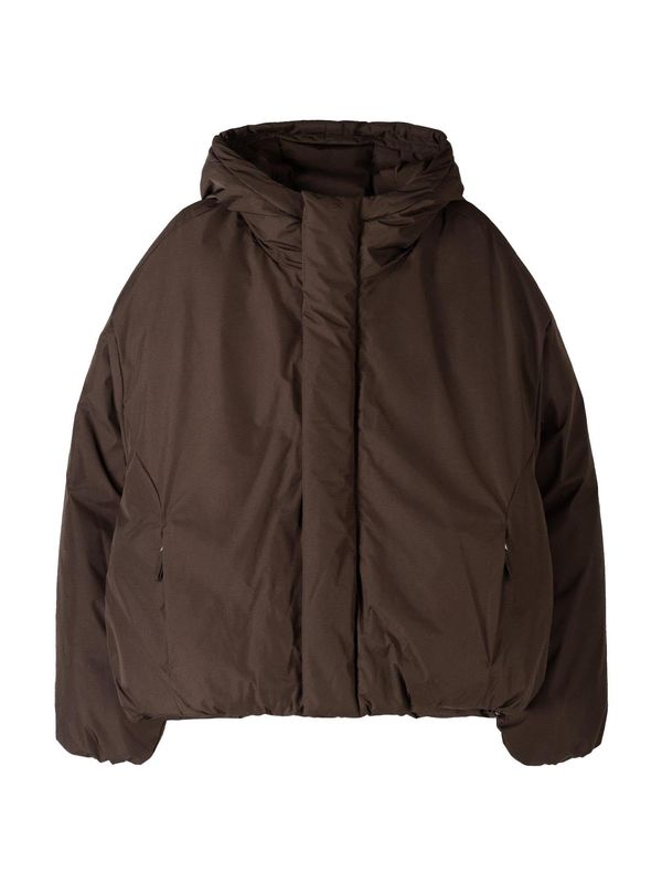 Bershka Bershka Zimska jakna  smeđa