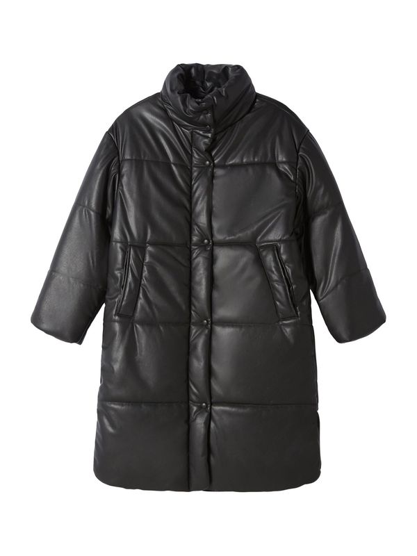 Bershka Bershka Zimski kaput  crna