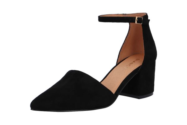 Bianco Bianco Cipele s potpeticom 'Divived D'orsay'  crna