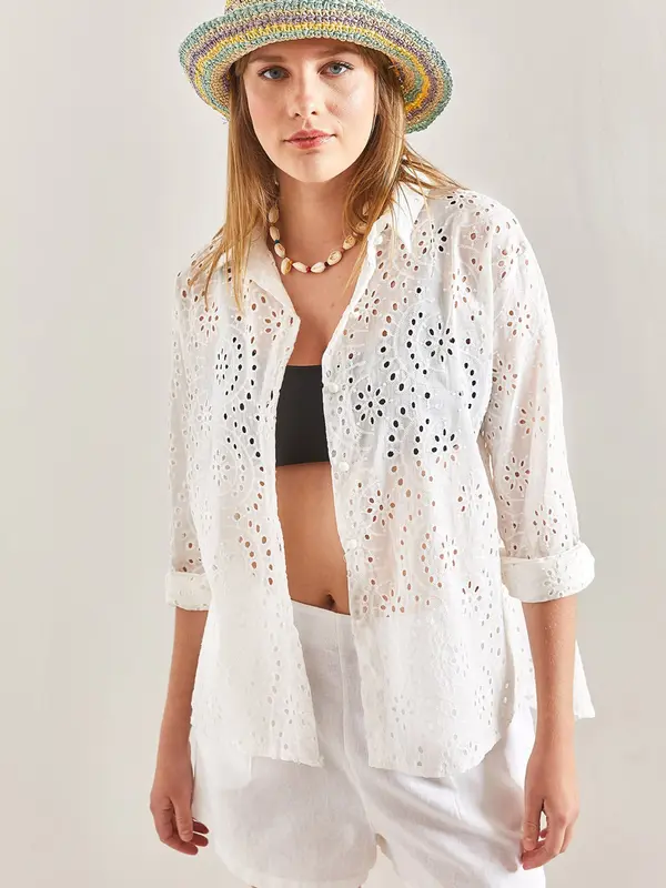 Bianco Lucci Bianco Lucci Bluza  bijela
