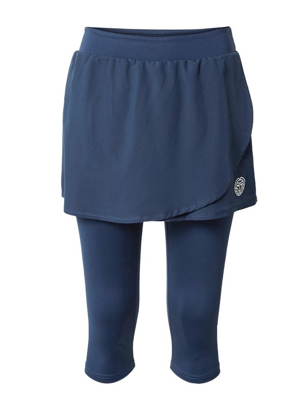 BIDI BADU BIDI BADU Sportske hlače  tamno plava / bijela