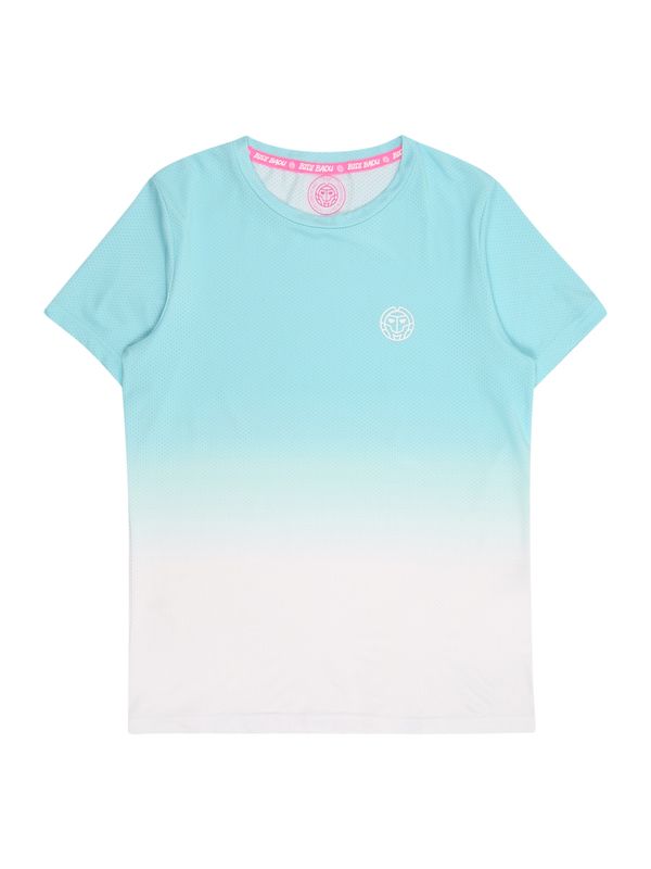 BIDI BADU BIDI BADU Tehnička sportska majica  pastelno plava / svijetloplava / bijela