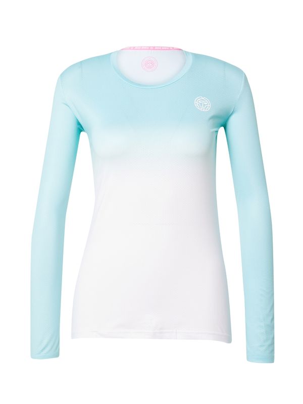 BIDI BADU BIDI BADU Tehnička sportska majica  svijetloplava / bijela