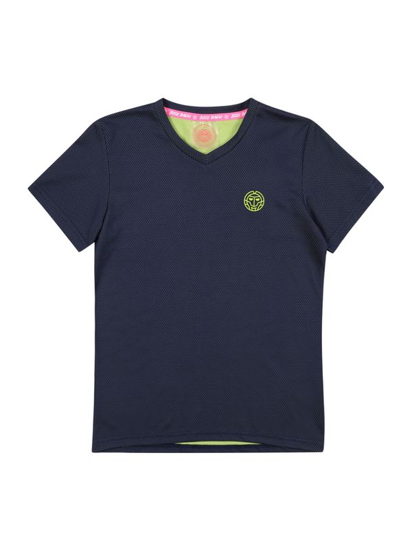 BIDI BADU BIDI BADU Tehnička sportska majica  tamno plava / kivi zelena