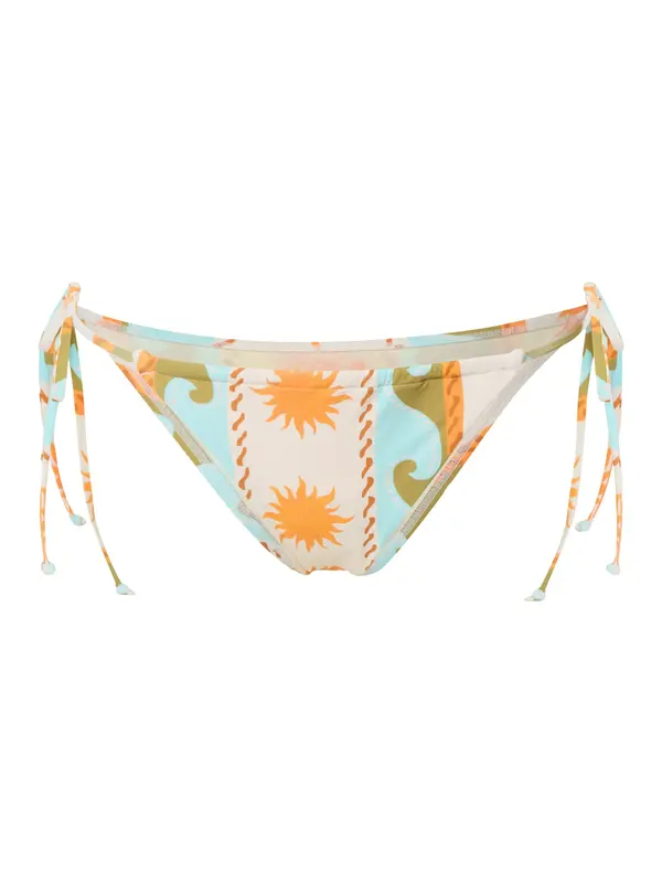 BILLABONG BILLABONG Bikini donji dio 'SUNBLIND'  svijetloplava / maslinasta / narančasta / bijela