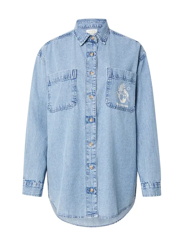 BILLABONG BILLABONG Bluza 'Down The Coast'  ecru/prljavo bijela / svijetloplava