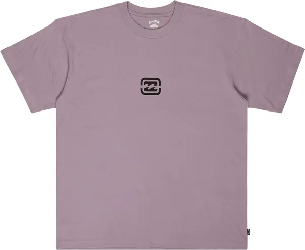 BILLABONG BILLABONG Majica 'Bracket'  sivkasto ljubičasta (mauve) / crna