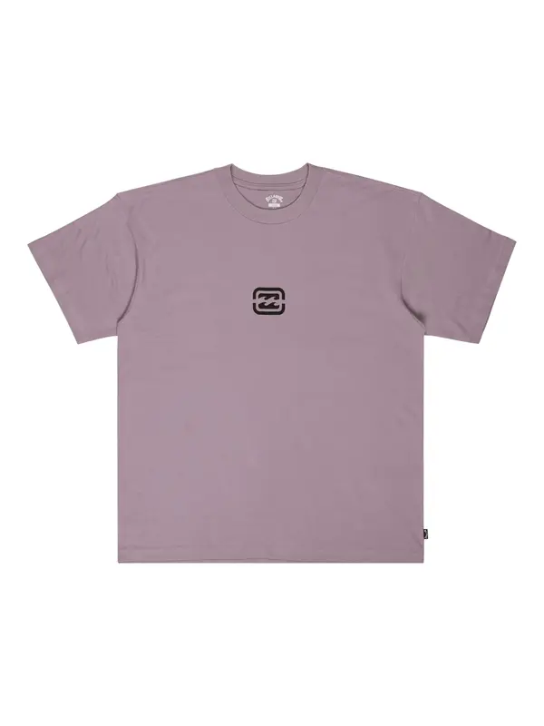 BILLABONG BILLABONG Majica 'Bracket'  sivkasto ljubičasta (mauve) / crna