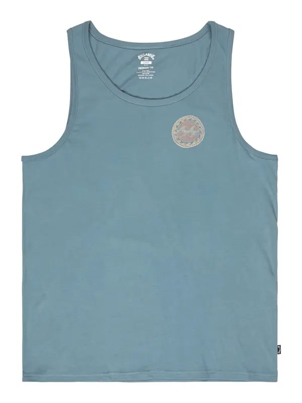 BILLABONG BILLABONG Majica 'Crayon Wave'  cijan plava / žuta / koraljna