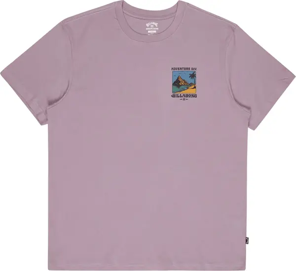 BILLABONG BILLABONG Majica 'Post Cards'  nebesko plava / zlatno žuta / pastelno ljubičasta / crna
