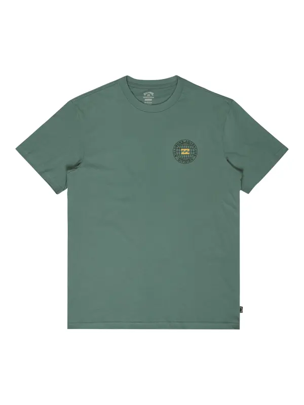 BILLABONG BILLABONG Majica 'Rockies'  žuta / kraljevski zelena / crna
