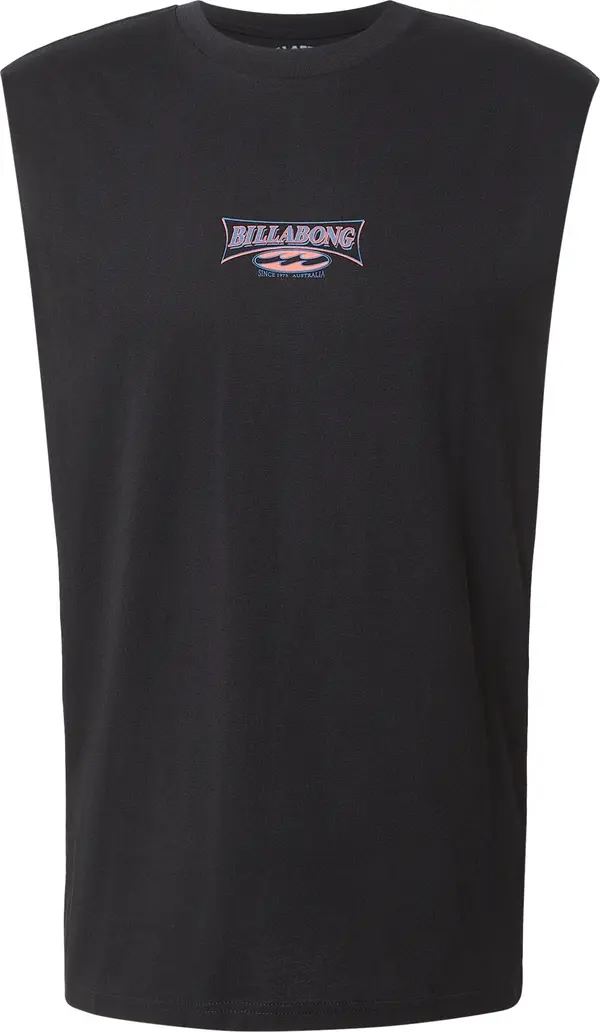 BILLABONG BILLABONG Majica 'Since 73 Burleigh'  lavanda / svijetlonarančasta / crna