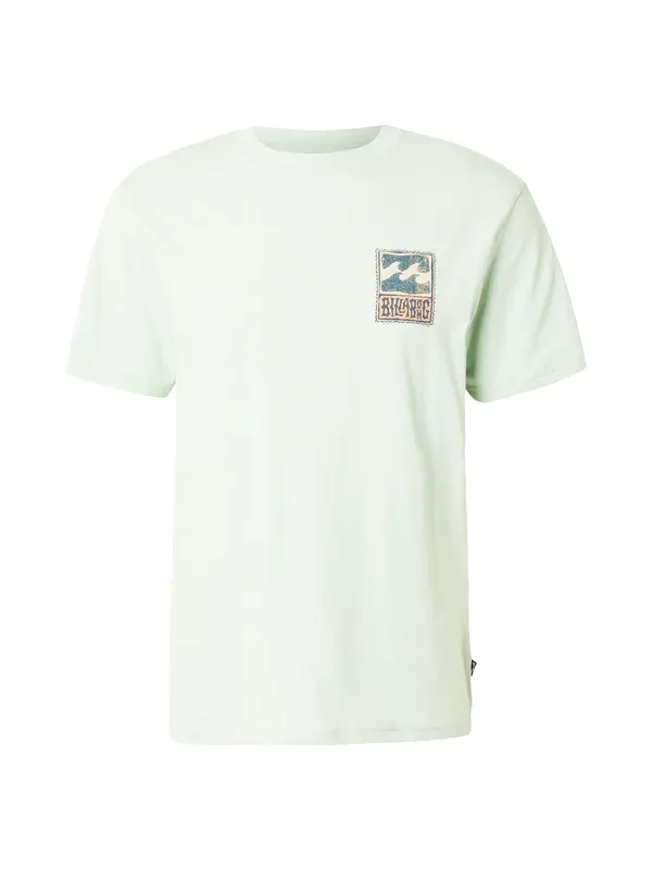 BILLABONG BILLABONG Majica 'Stamp'  menta / marelica / svijetlonarančasta