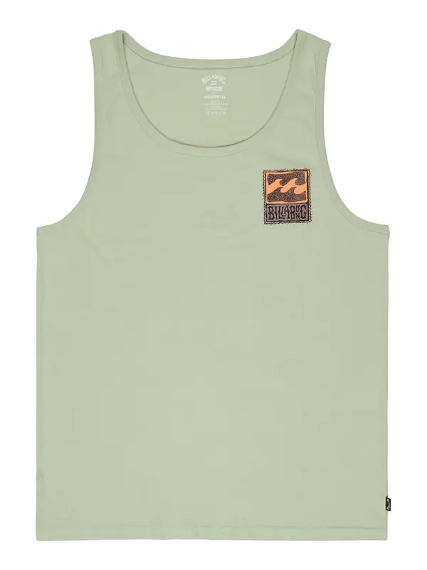 BILLABONG BILLABONG Majica 'Stamp'  svijetlozelena / sivkasto ljubičasta (mauve) / svijetlonarančasta / crna