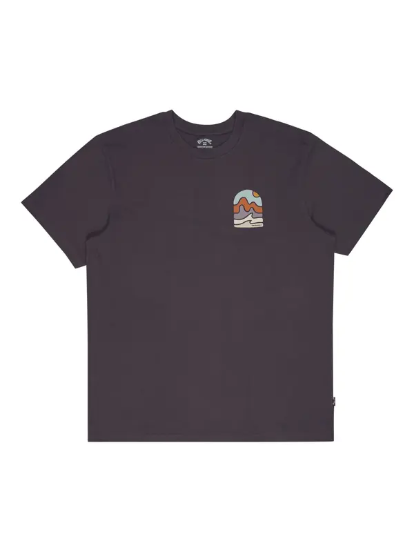BILLABONG BILLABONG Majica 'Sun Down'  plava / tamno ljubičasta / crvena