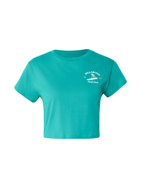 BILLABONG BILLABONG Majica 'Surf The Waves'  cijan plava / bijela