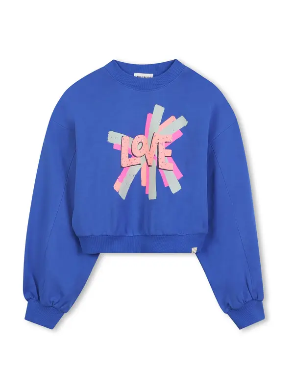 Billieblush Billieblush Sweater majica  kraljevsko plava / pastelno plava / roza / roza