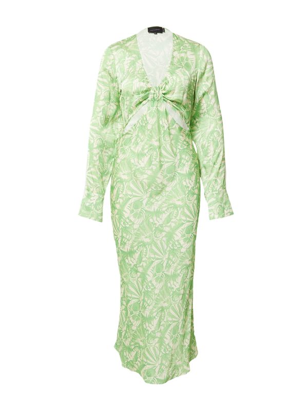 Birgitte Herskind Birgitte Herskind Haljina 'Robin'  bež / svijetlozelena