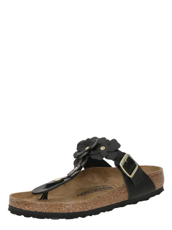 BIRKENSTOCK BIRKENSTOCK Japanke 'Gizeh'  crna
