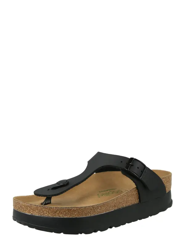 BIRKENSTOCK BIRKENSTOCK Japanke 'Gizeh Flex'  crna