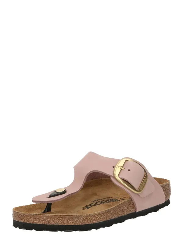 BIRKENSTOCK BIRKENSTOCK Japanke 'Gizeh Lenb'  zlatna / rosé / crna