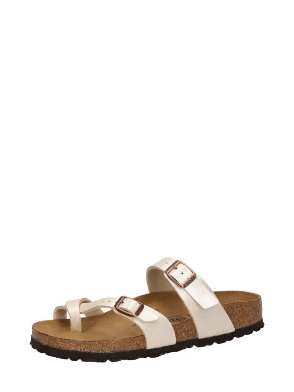 BIRKENSTOCK BIRKENSTOCK Japanke 'Mayari'  boja pijeska / rozo zlatna